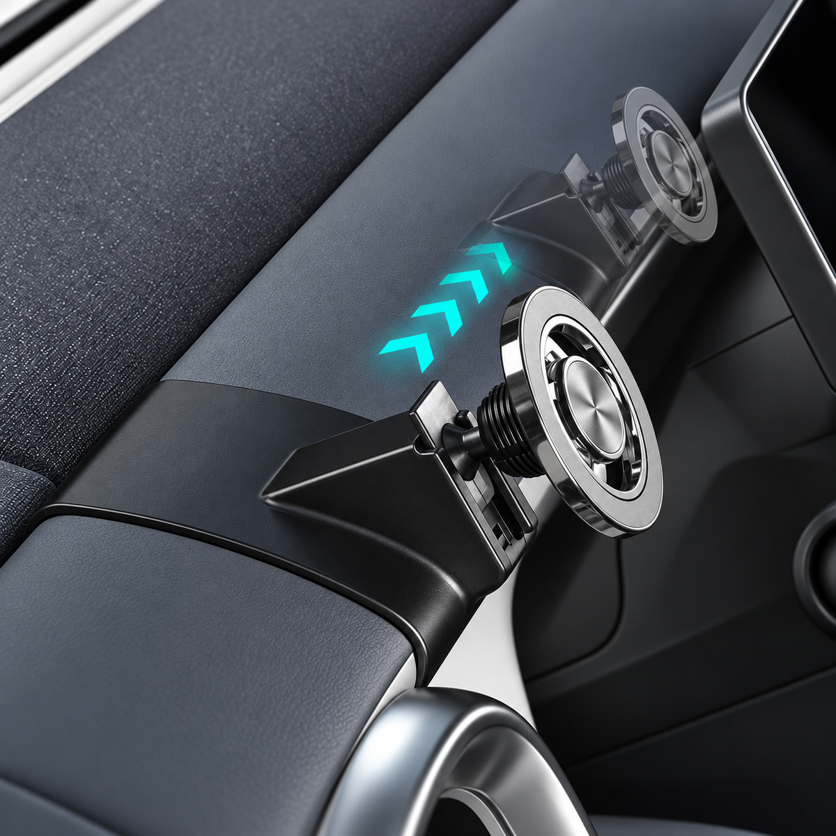 Leapmotor B10 Smartphone-Halterung – magnetische Befestigung für den Fahrzeuginnenraum