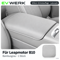 Bambusgraue Armlehnen-Schutzauflage für Leapmotor B10 – Produktansicht 1