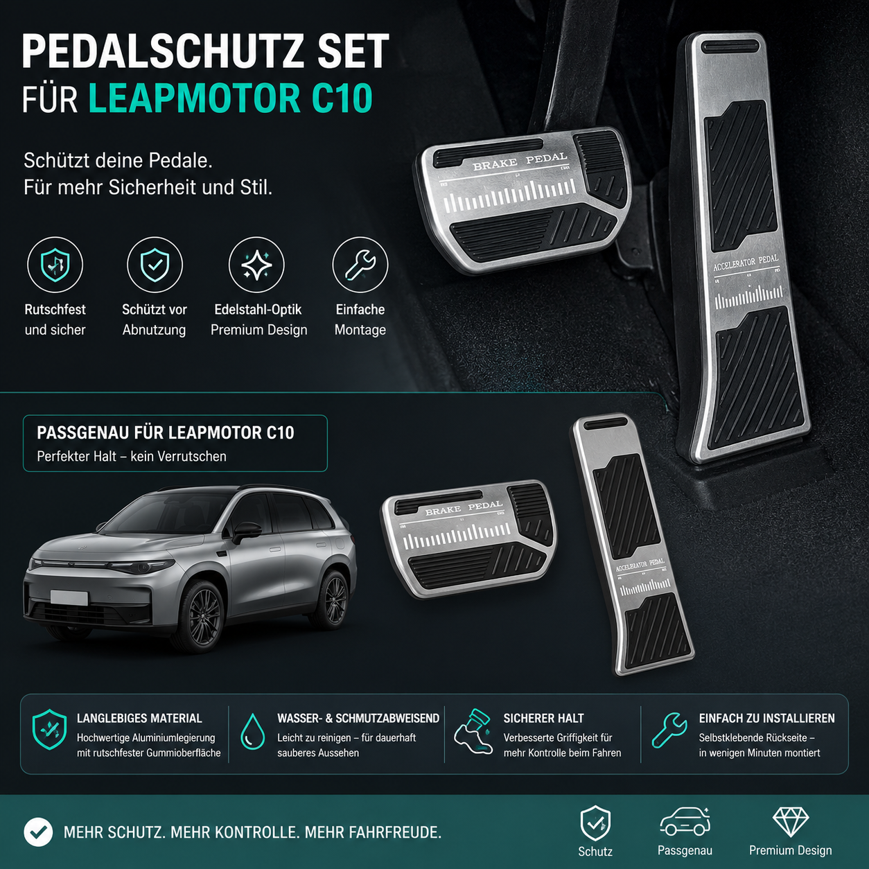 Pedalschutz Set
