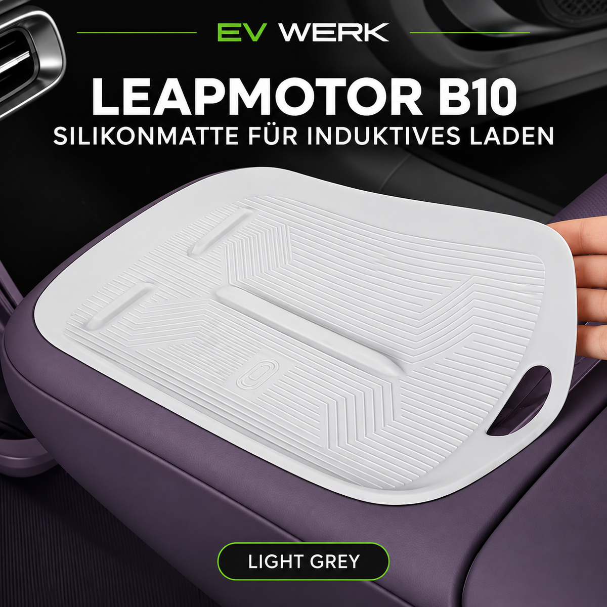 Produktdetail des Neuwagen Schutz Sets in Light Grey für Leapmotor B10