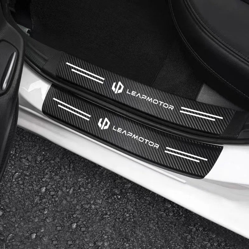 Car Door Sill Guard Plate Threshold Protector Entry Board Pedal Cover for Leapmotor Leap Motor T03 S01 C11 C01 Reev Accessories
