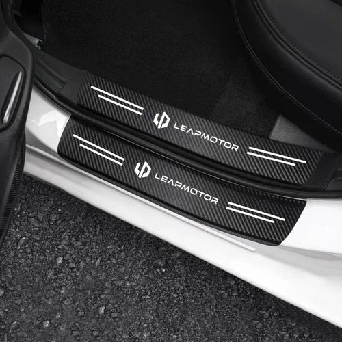 Car Door Sill Guard Plate Threshold Protector Entry Board Pedal Cover for Leapmotor Leap Motor T03 S01 C11 C01 Reev Accessories