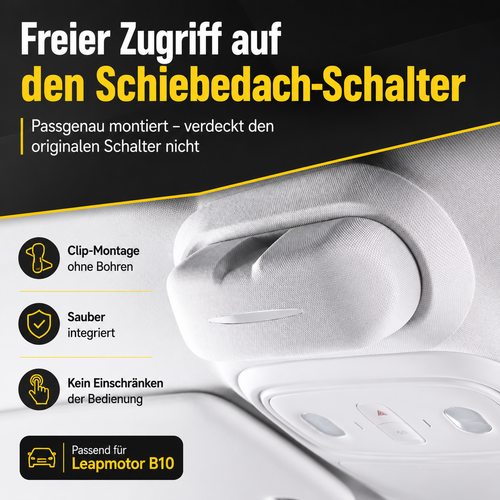 Brillenfach für Leapmotor – Detailansicht 1