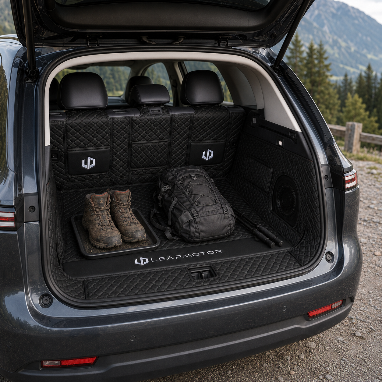 Premium-Kofferraumschutz für Leapmotor C10 – Detailansicht 1