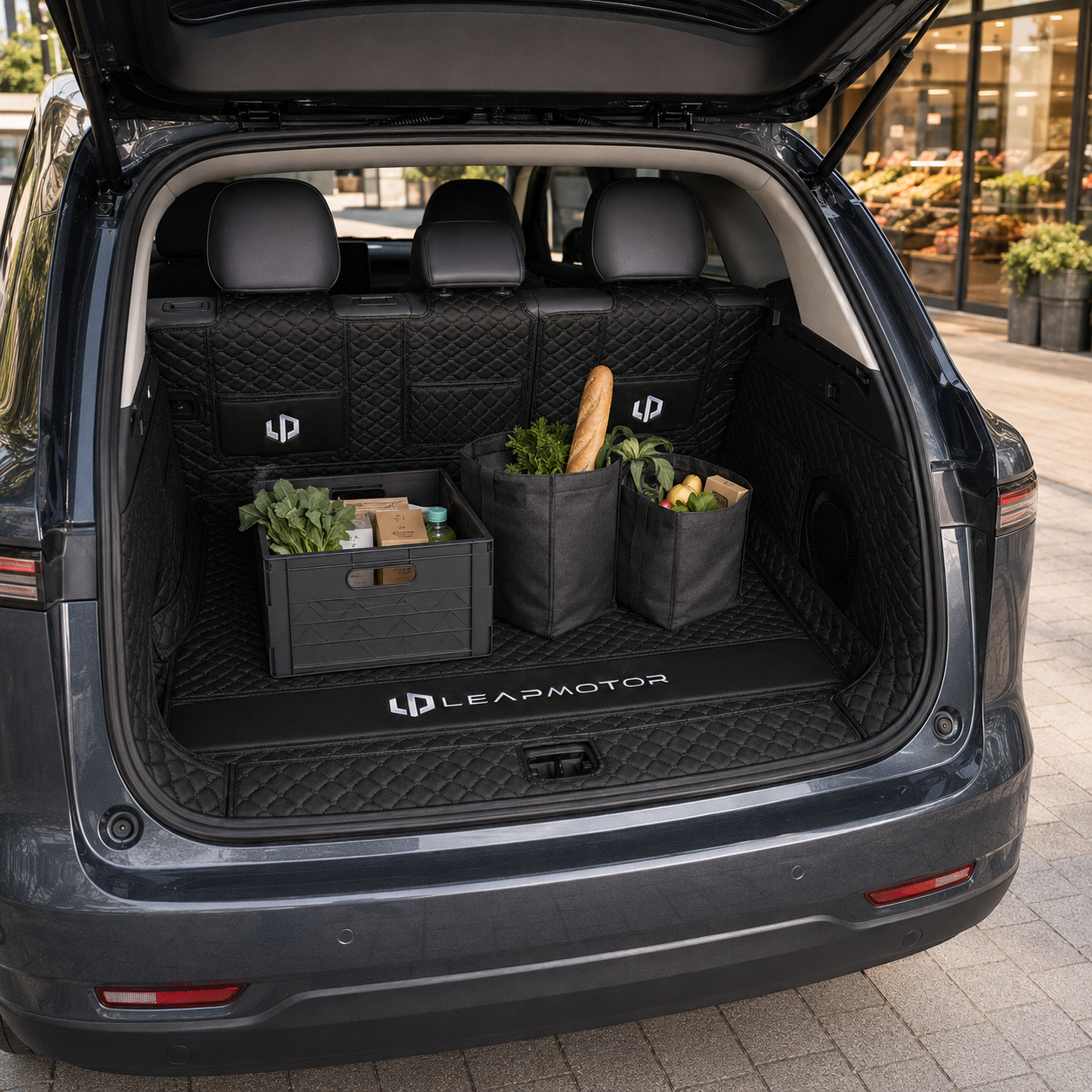 Premium-Kofferraumschutz für Leapmotor C10 – Detailansicht 2