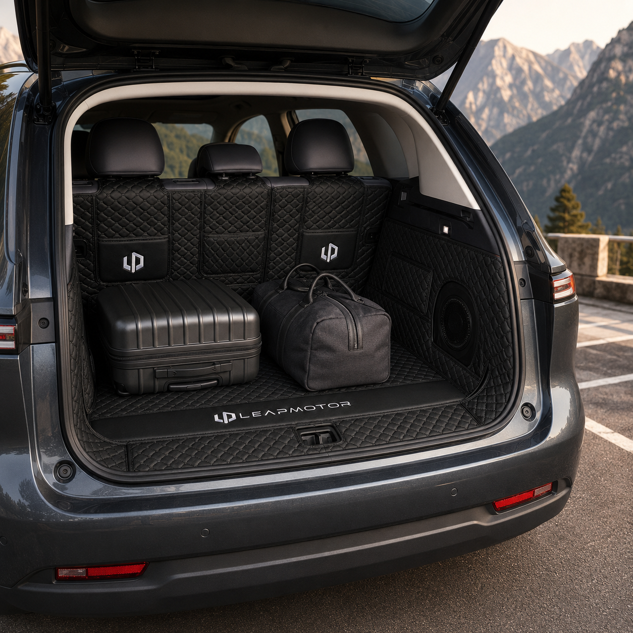 Premium-Kofferraumschutz für Leapmotor C10 – Detailansicht 3