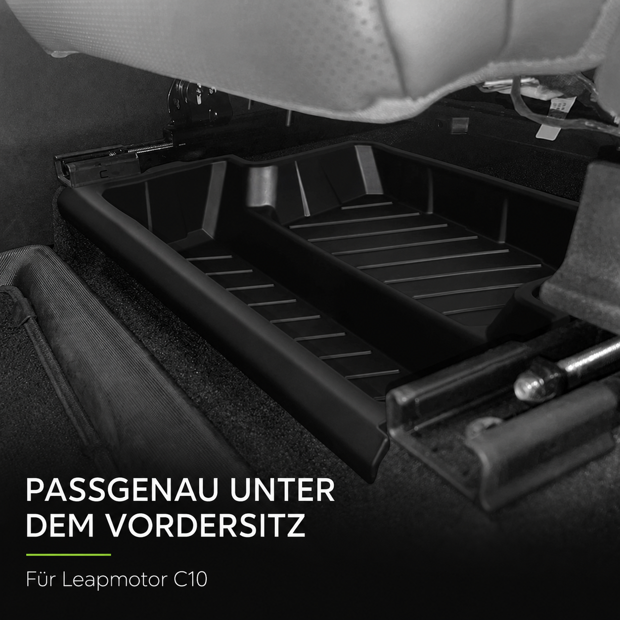 Stauraumbox unter dem Fahrersitz für Leapmotor C10 – Detailansicht 1