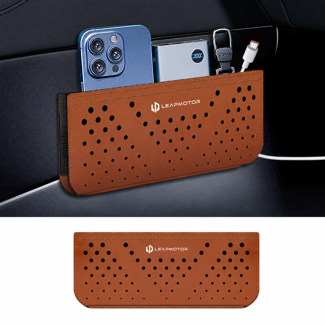 Vordersitz-Organizer für Leapmotor C10 – Orange