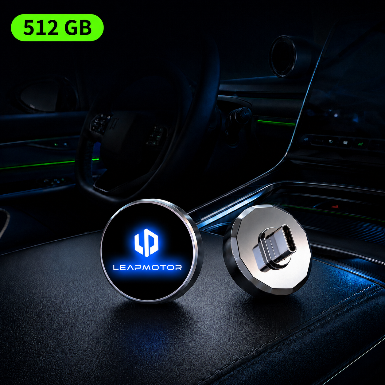 Premium Dashcam USB-Stick für Leapmotor – 512 GB