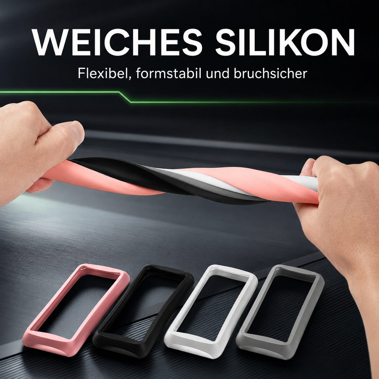Silikon-Displayrahmenschutz für Leapmotor – Detailansicht 2