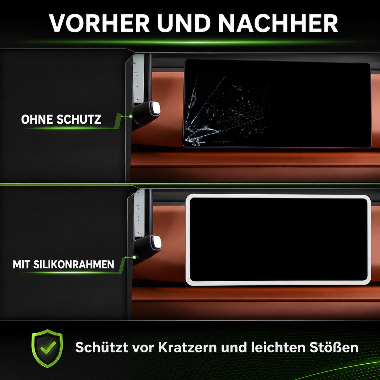 Silikon-Displayrahmenschutz für Leapmotor – Detailansicht 4