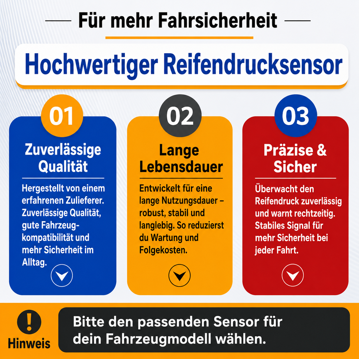 Reifendrucksensor (TPMS) für Leapmotor – Detailansicht 3