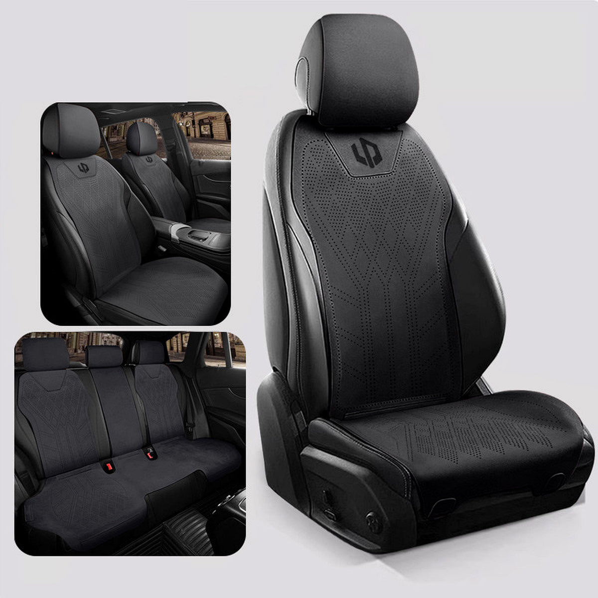 Leapmotor C10 Sitzbezüge Schwarz – Premium Vordersitze und Komplettset von EV WERK