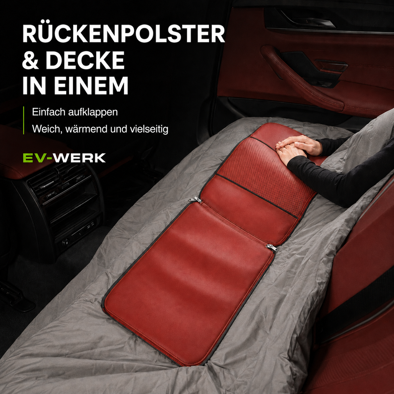 Rückenpolster mit Deckenfunktion im Leapmotor C10